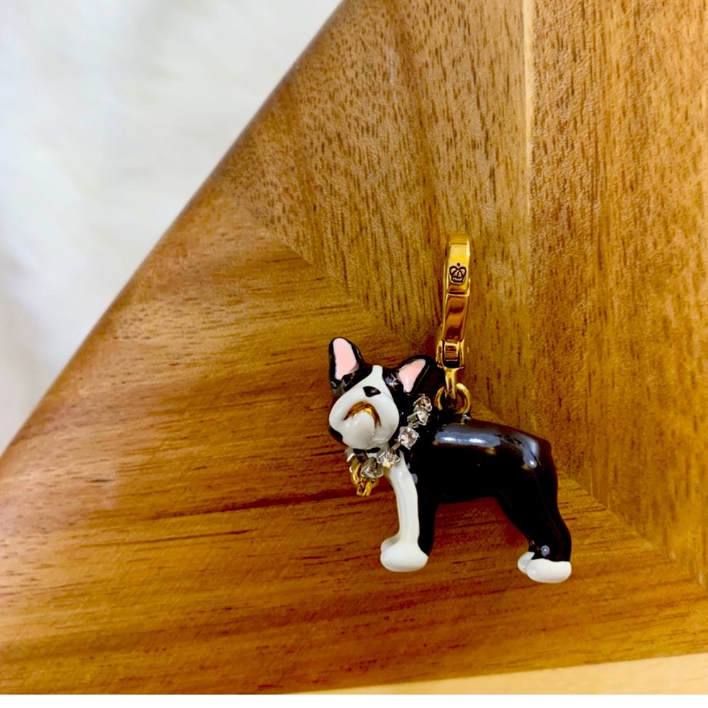 Boston Terrier Juicy Couture charm! Great condition!